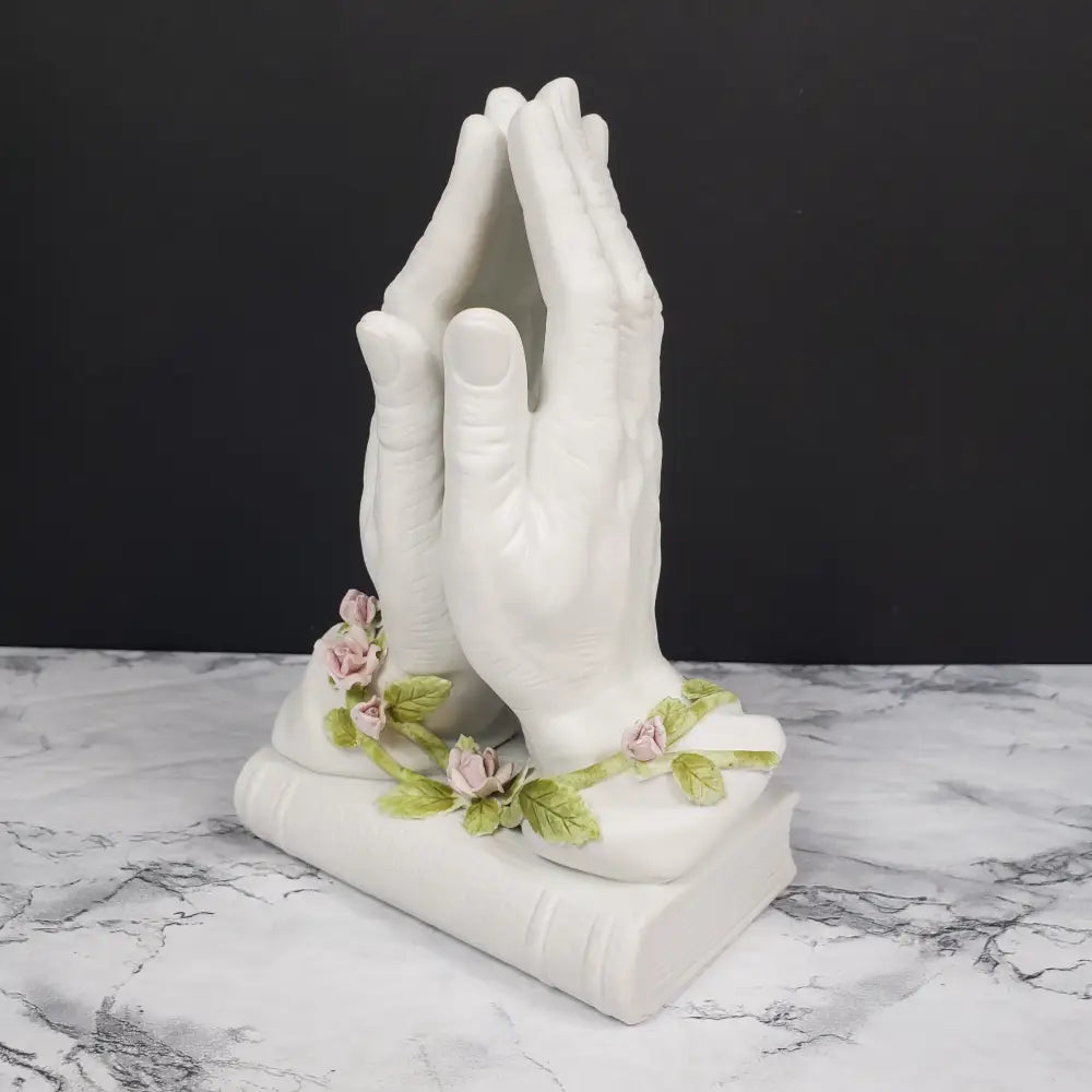 Praying Hands Porcelain Enesco Japan Vintage