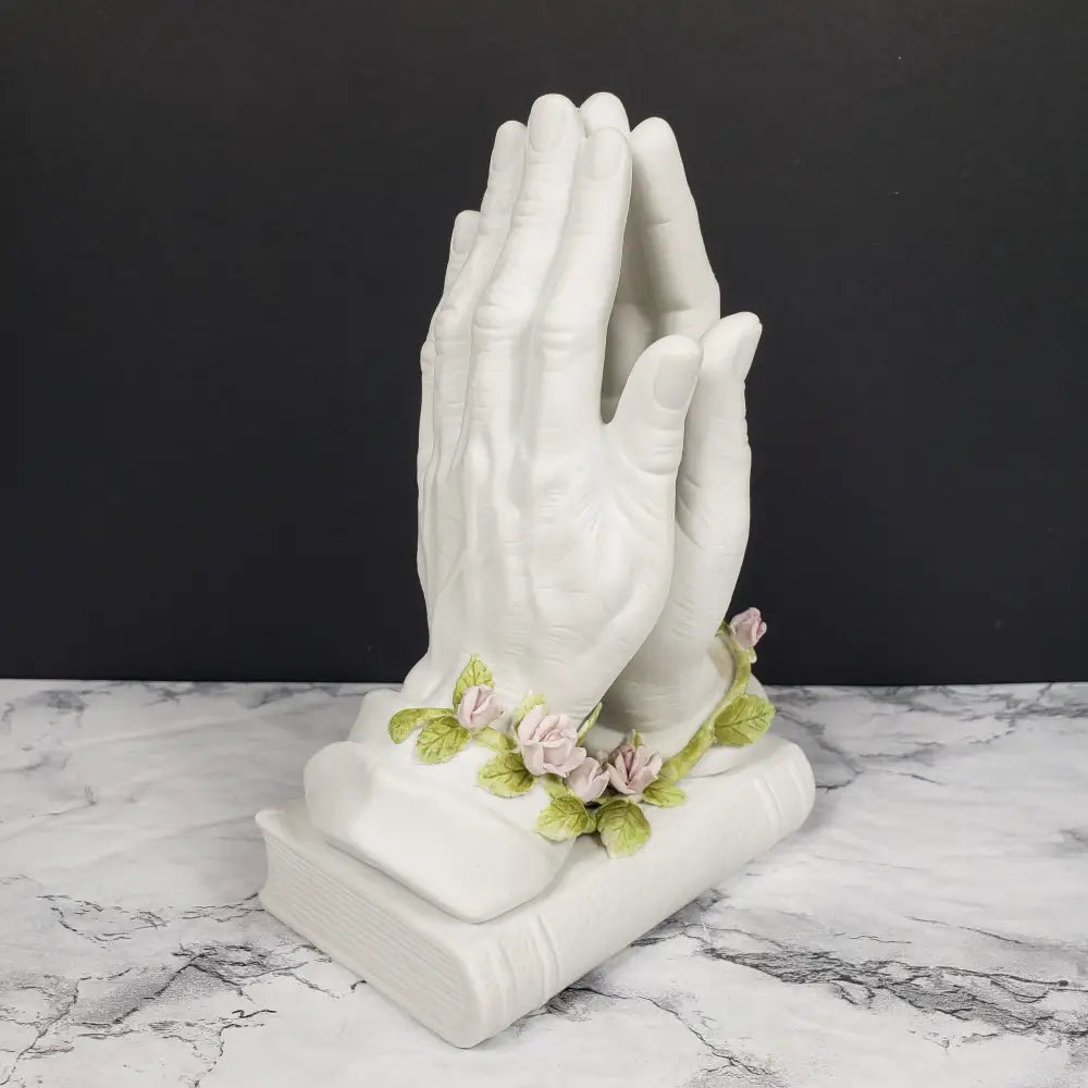 Praying Hands Porcelain Enesco Japan Vintage