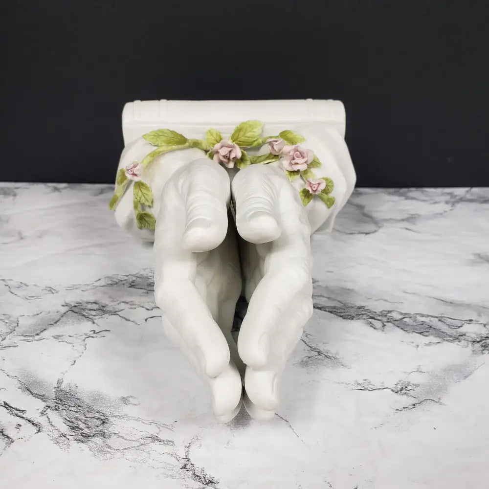 Praying Hands Porcelain Enesco Japan Vintage
