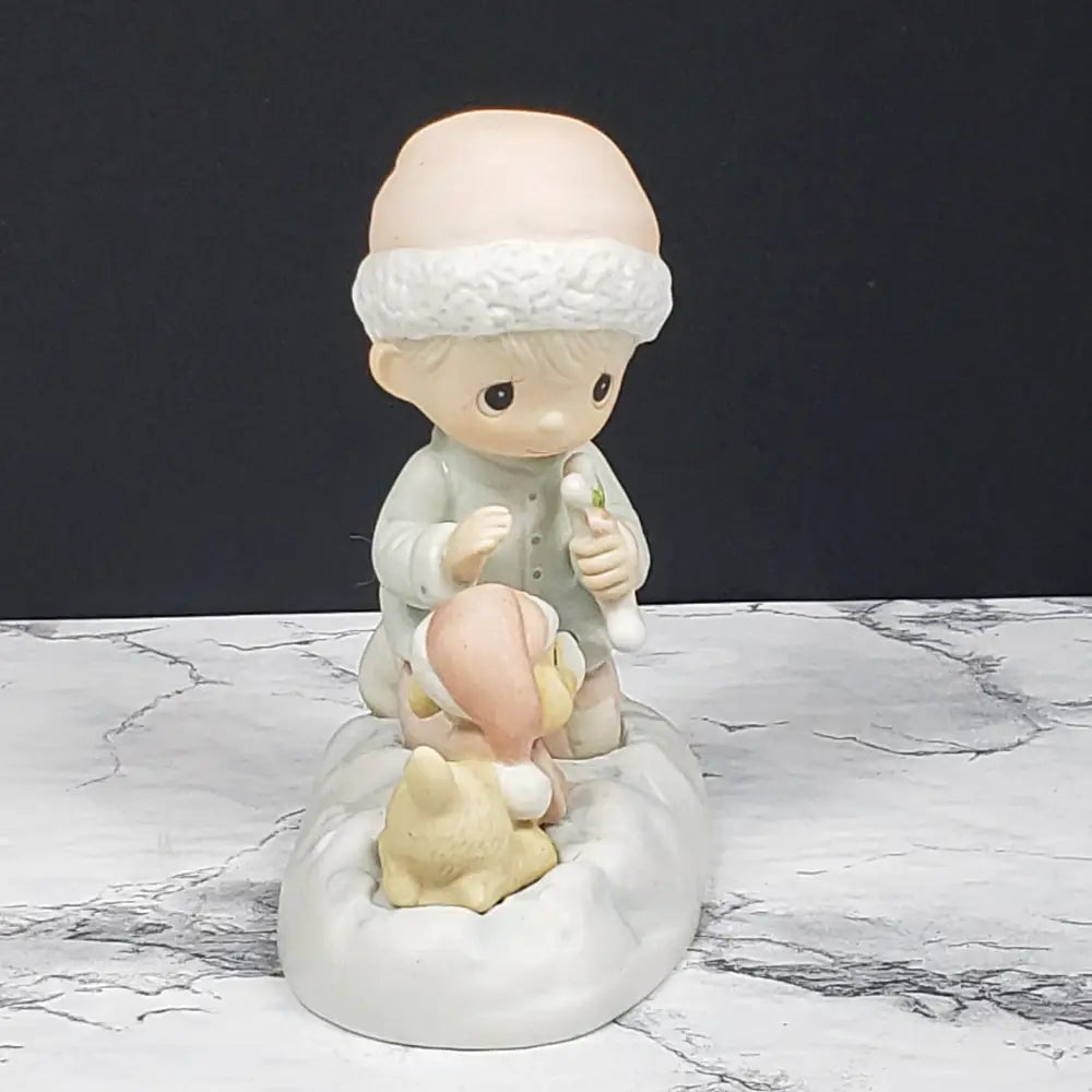 Precious Moments 1979 Figurine Vintage Decor
