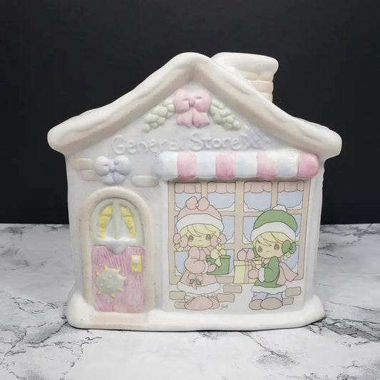 Precious Moments Musical Christmas General Store Vintage Decor