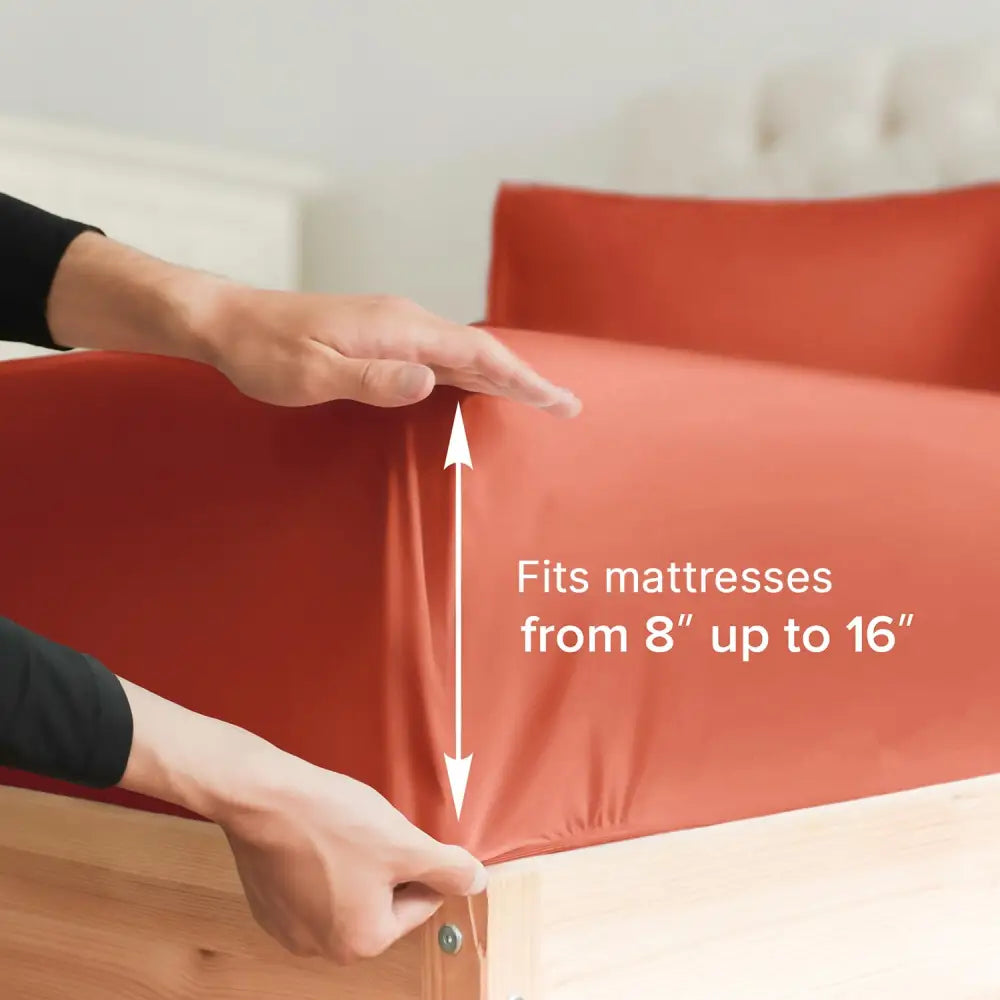 Queen Size 4 Piece Sheet Set - Comfy Breathable & Cooling Sheets Hotel Luxury Bed For Women Men