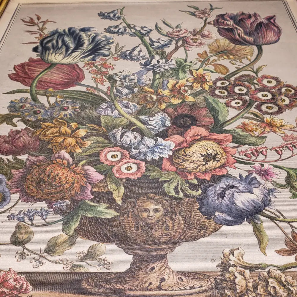 Robert Furber Flowers Of April Framed Print (Vintage) Decor