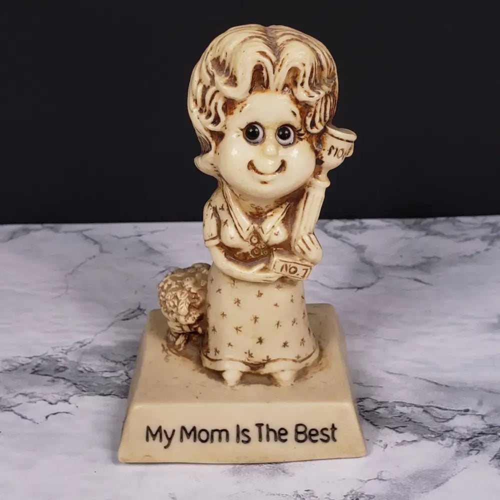 Russ Berries My Mom Is The Best Figurine Vintage Collectibles