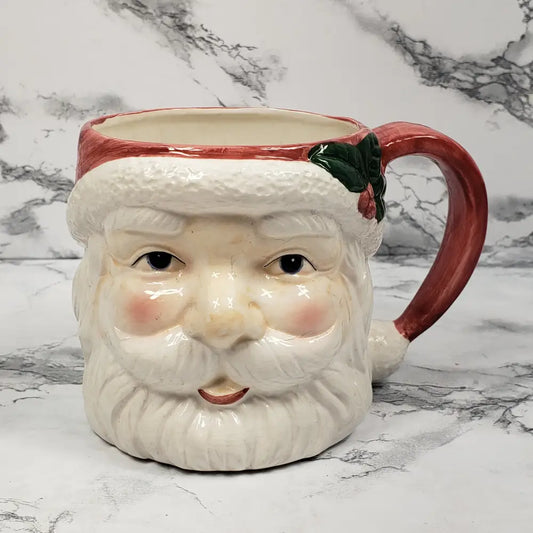 Santa Coffee Mug Vintage Seasonal & Holiday Decorations