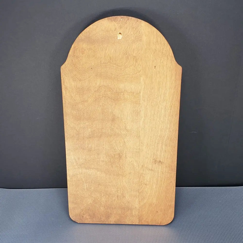 Serenity Prayer Wood & Engraved Brass Plaque Vintage Decor