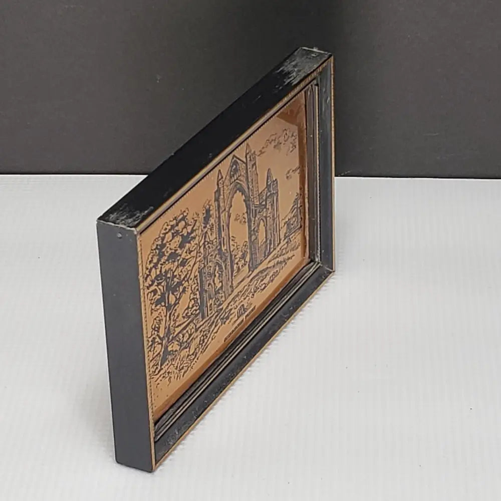 Small Copper Guisborough Priory Wall Decor (Vintage)