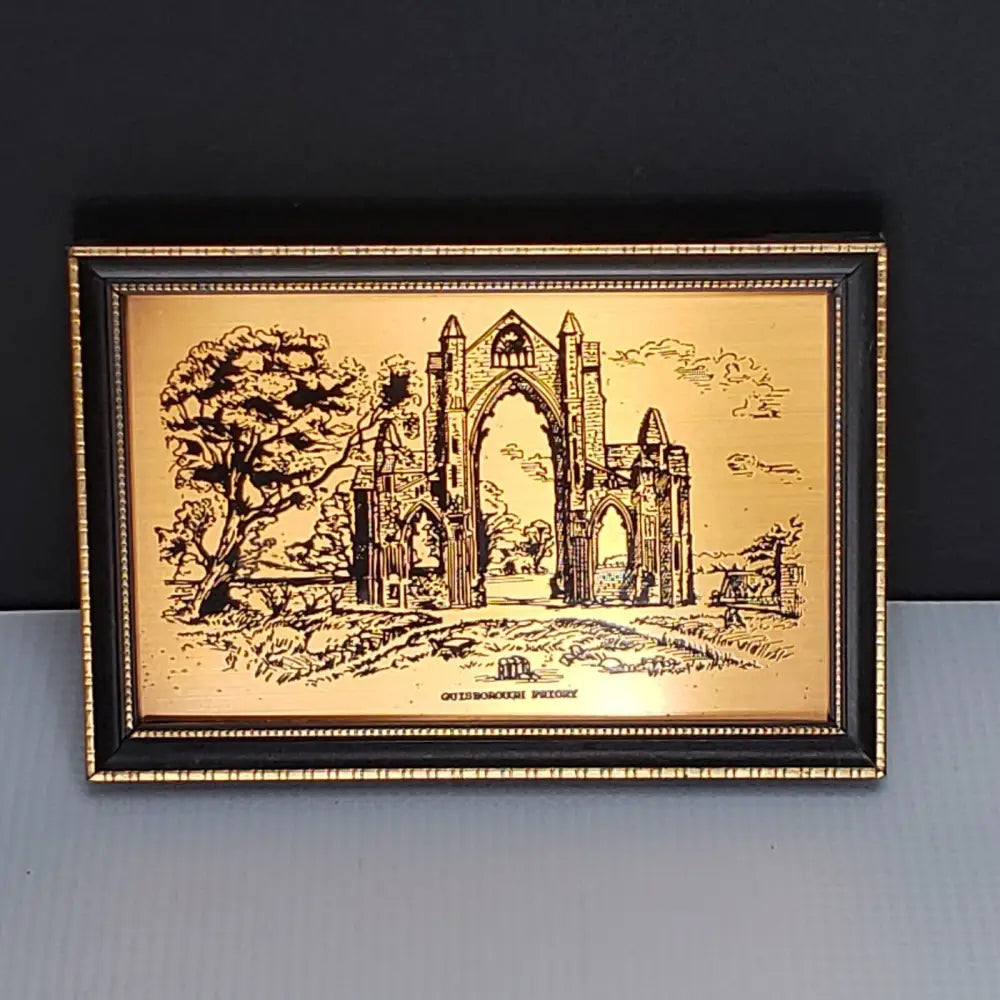 Small Copper Guisborough Priory Wall Decor (Vintage)