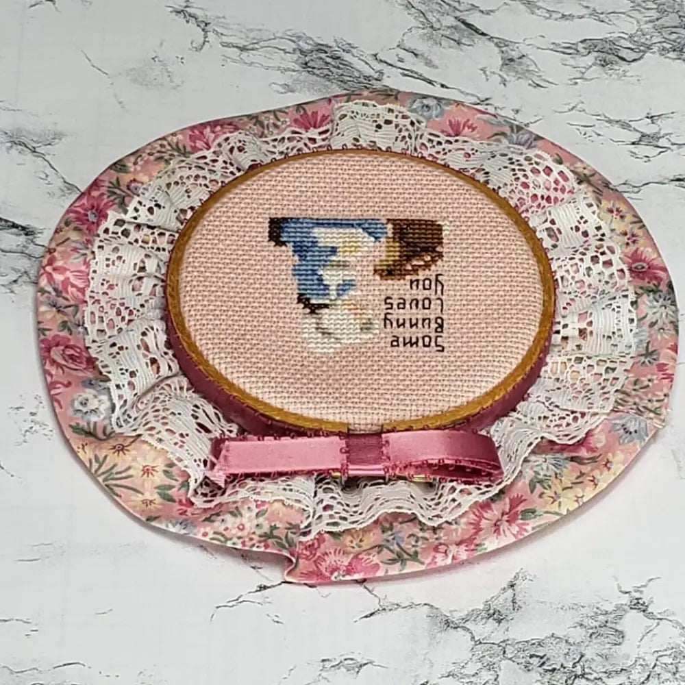 Small Handmade Needlepoint Vintage - Decor