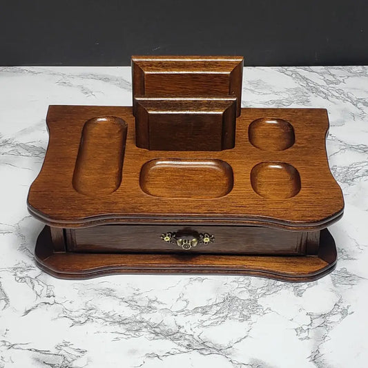 Solid Wood Dresser or Desk Valet Vintage - Decor