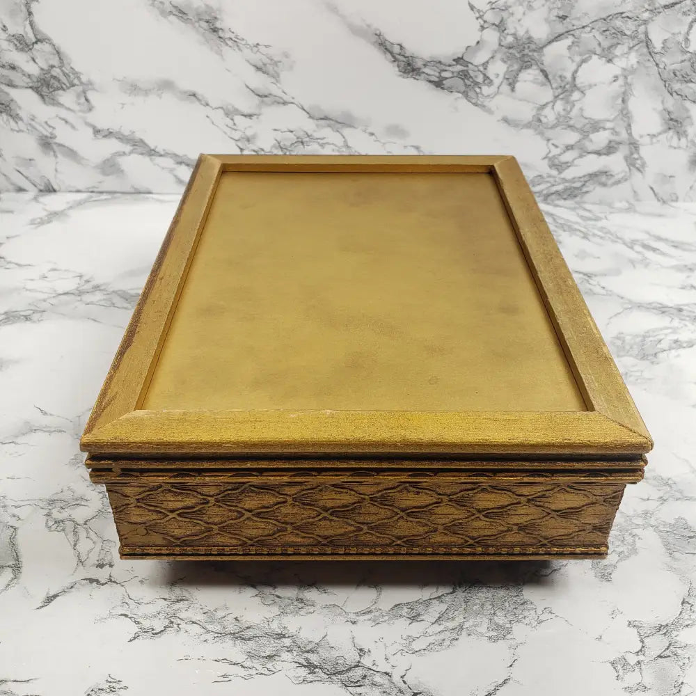 Stationary Or Vanity Box Vintage Decor