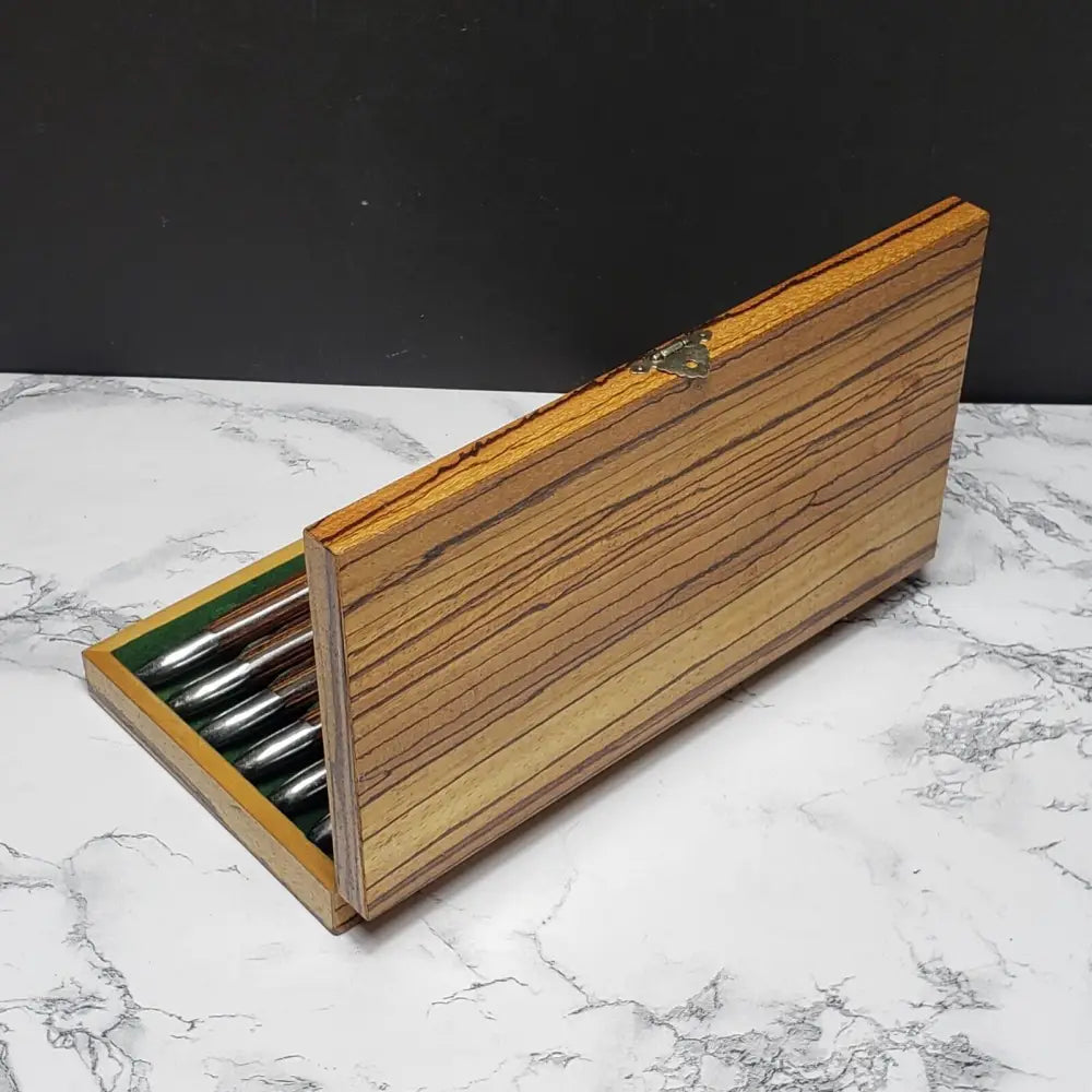 Japanese Steak Knife Full Tang Boxed Set (Vintage) Kitchen & Dining