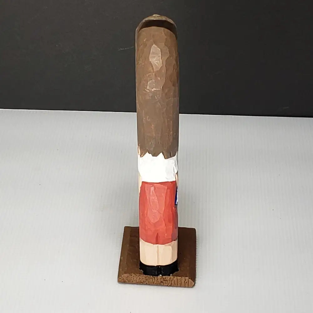 Teacher Eyeglass Holder Peepers Hand Carved Wood Decor