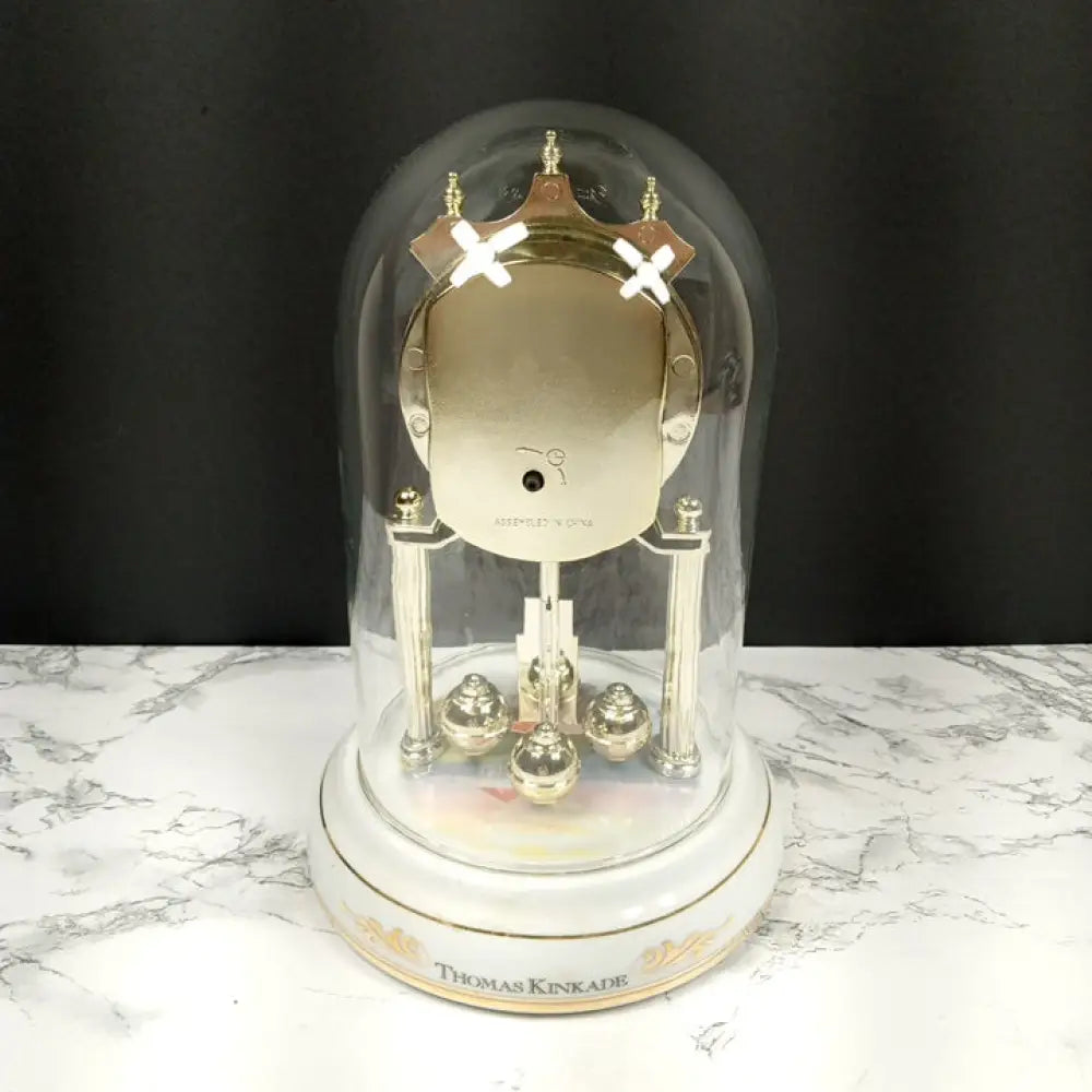 Thomas Kinkade Anniversary Clock Porcelain Vintage Decor