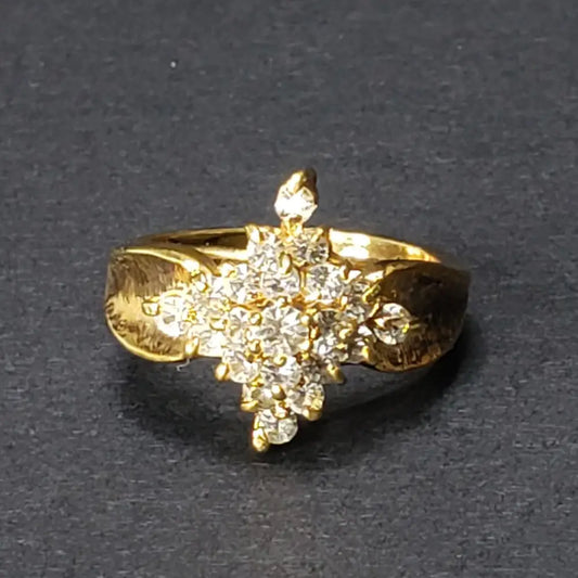 Vintage Ladies Cocktail Ring Size 8 - Rings