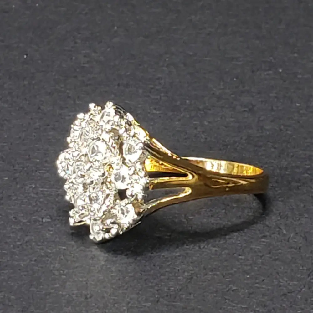 Vintage Ladies Cocktail Ring Size 8 - Rings