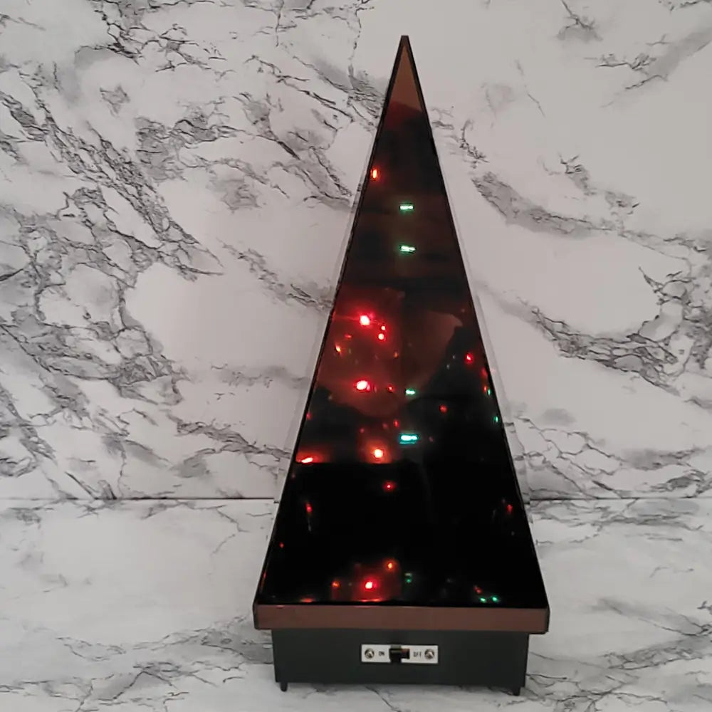 Westland Dancing Lights Pyramid Music Box Japan Very Rare Vintage Decor