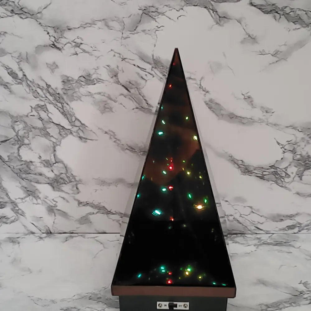 Westland Dancing Lights Pyramid Music Box Japan Very Rare Vintage Decor