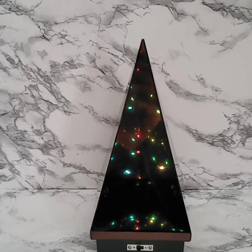 Westland Dancing Lights Pyramid Music Box Japan Very Rare Vintage Decor