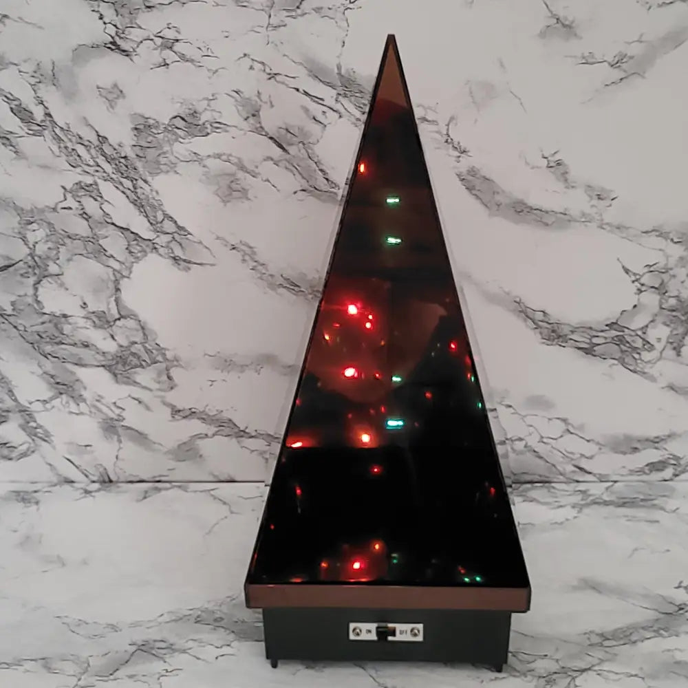 Westland Dancing Lights Pyramid Music Box Japan Very Rare Vintage Decor