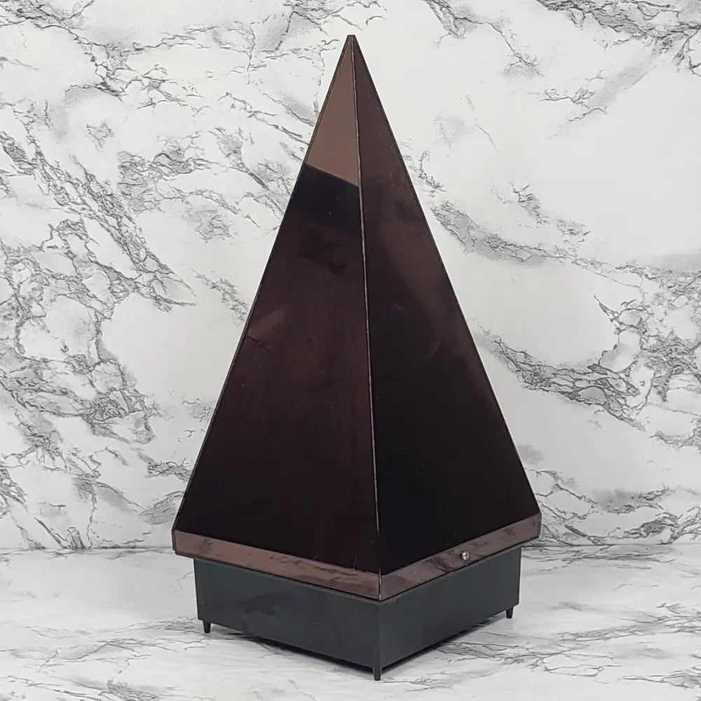 Westland Dancing Lights Pyramid Music Box Japan Very Rare Vintage Decor