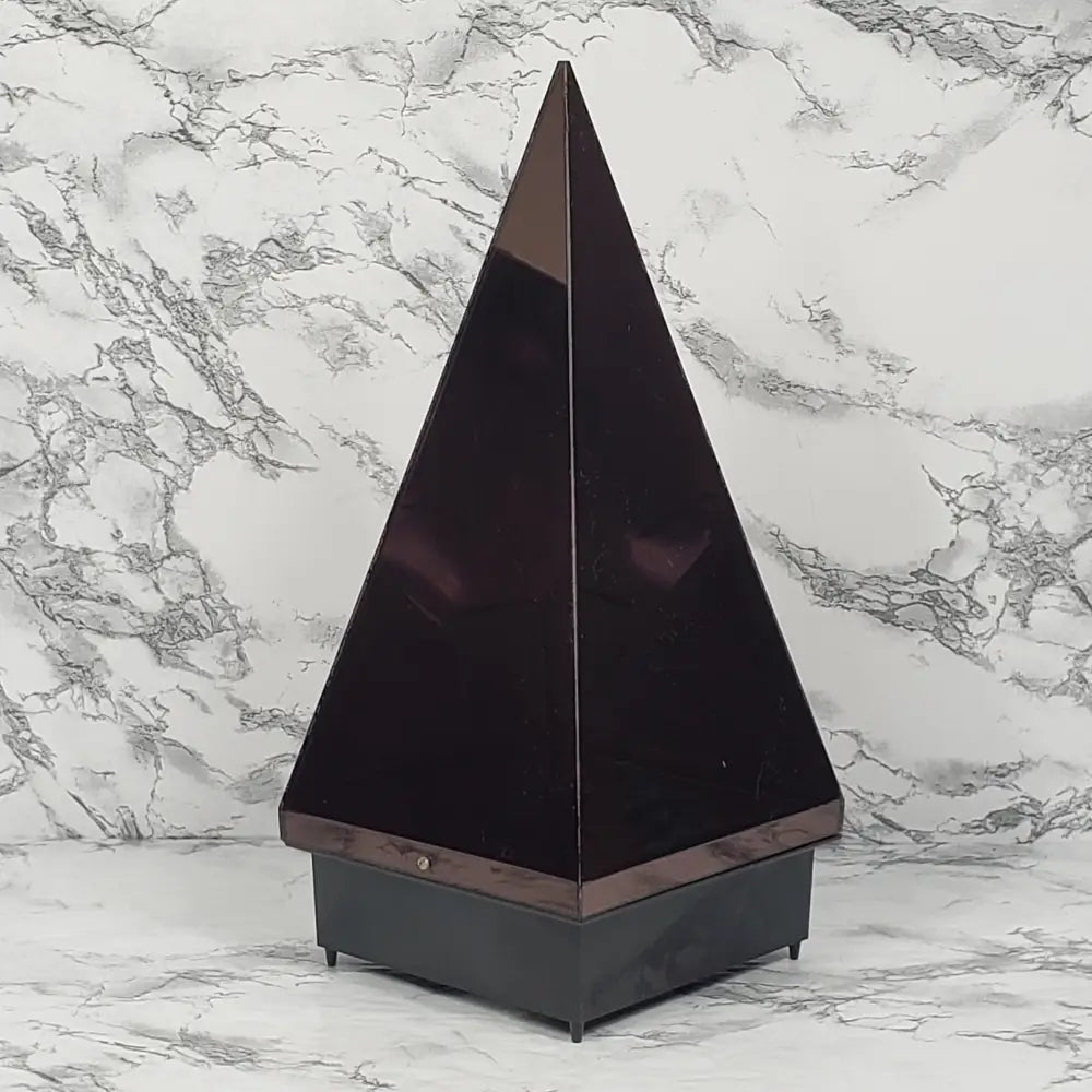 Westland Dancing Lights Pyramid Music Box Japan Very Rare Vintage Decor