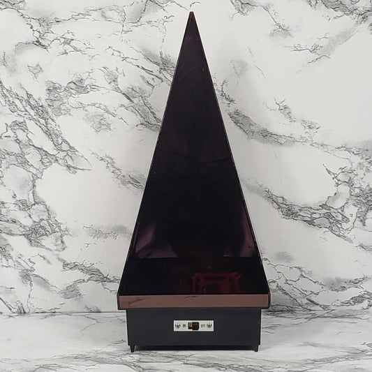 Westland Dancing Lights Pyramid Music Box Japan Very Rare Vintage Decor