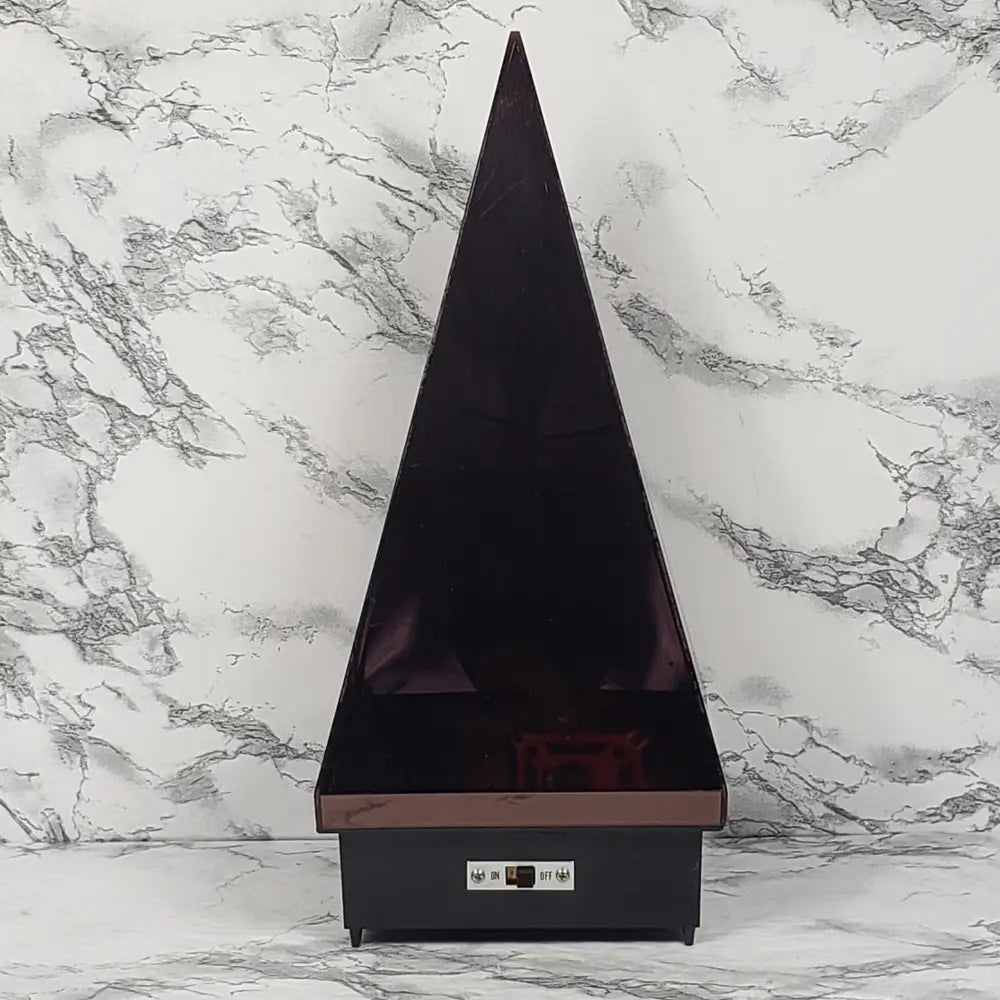 Westland Dancing Lights Pyramid Music Box Japan Very Rare Vintage Decor