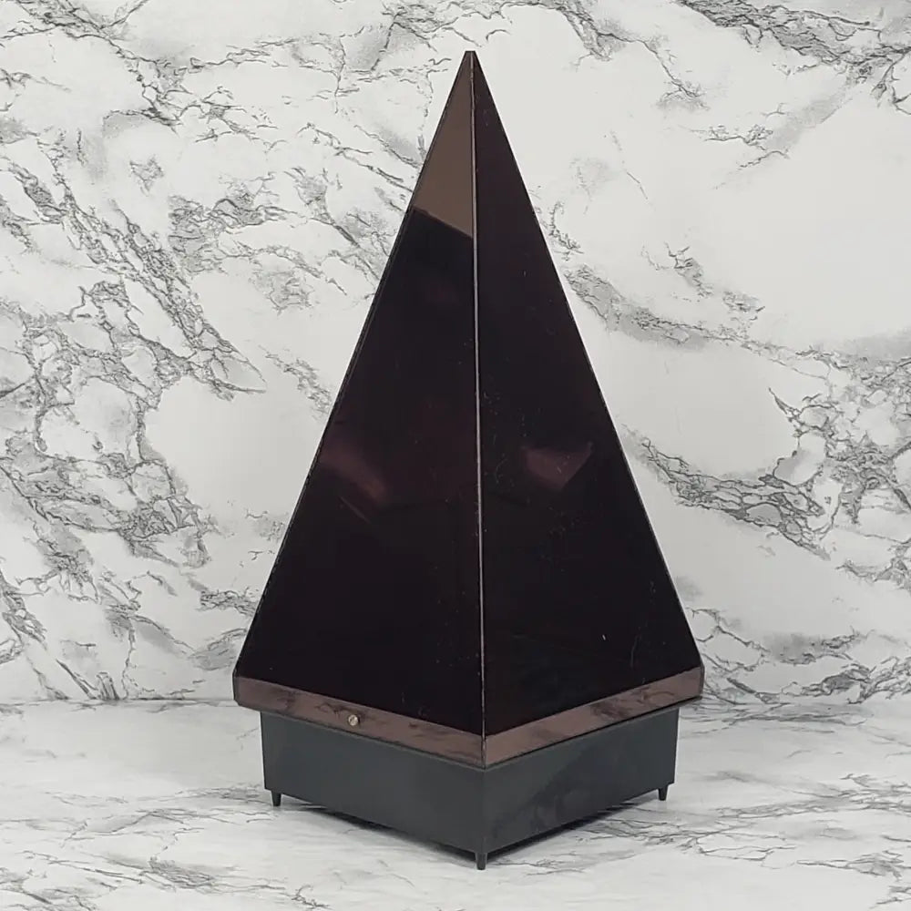 Westland Dancing Lights Pyramid Music Box Japan Very Rare Vintage Decor